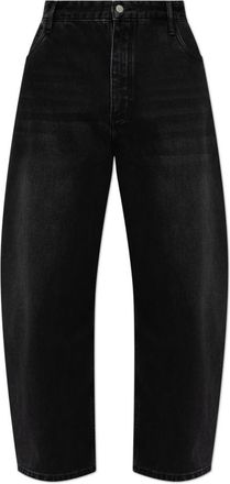 STUDIO NICHOLSON Paolo Jeans - Heren - Loose Fit Jeans - Zwart - S - Katoen - Jeans