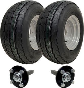 OEM Kit Remolque - Parnells - Alta Velocidad - Neum&aacute;ticos 20.5x8-10 - Llantas De Acero - Legal En Carretera