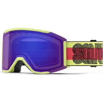 Smith Squad MAG 177mm Snow Goggles in Serpentine Lined Up /Violet at Nordstrom
