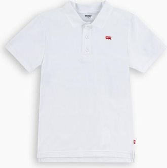 Levi's Polo con fettuccia sulla nuca per bambini - Uomo - 4A - Bianco / White