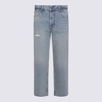 Anine Bing Light Blue Cotton Jeans