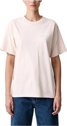 Sporty & Rich T-shirt Health Is Wealth - - Tops - Donna - Rosa - M
