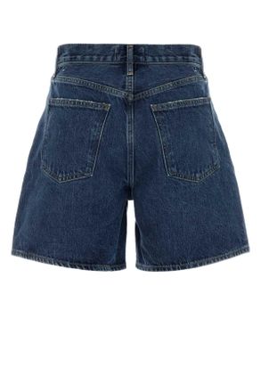 A Gold E Womens Blue Denim Dame Shorts Enamourdkvintind Exterior: Recycled Cotton