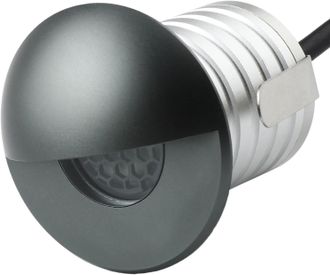 OEM Aplique De Suelo/pared Empotrable - Forma De Media Luna, Antideslumbrante, 3w 12v-24v Cc, Resistente Al Agua Ip67, Iluminaci&oacute;n Exterior Integrada Para