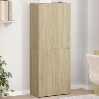 vidaXL Schedario Rovere Sonoma 60x32x153 cm in Truciolato - Vidaxl
