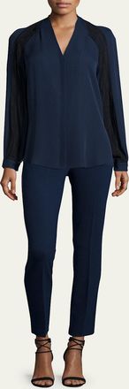 Kobi Halperin Alexandra Double-Knit Pants
