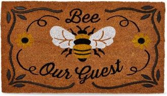 Tag Bee Our Guest Coir Rubber Doormat Multi Coir Everyday in Brown at Nordstrom, Size Medium