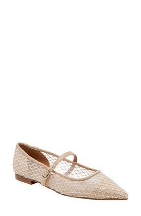 Linea Paolo Nadeen Pointed Toe Flat in Beige Blush at Nordstrom Rack, Size 7.5