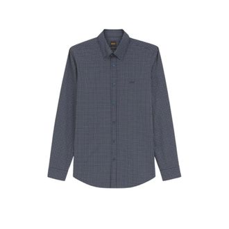 HUGO BOSS Overhemden, Heren, Blauw, XL, Boss - Overhemden > Casual Overhemden