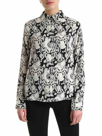 See By Chloé Viscose and silk shirt in black and white