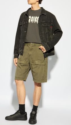 Diesel Shorts P-BEECK-SHORT, Mens, Green