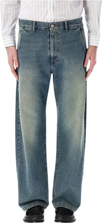 Mfpen Straight Cut Jeans - Heren - Loose Fit Jeans - Blauw - L - Katoen - Jeans
