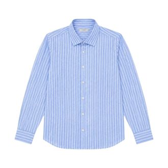 Seventy Casual Shirt - Heren - Casual Overhemden - Blauw - 2XL - Overhemden