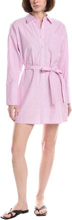 Kenneth Cole Drop Shoulder Short Shirtdress