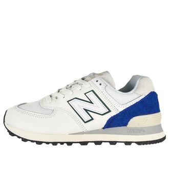 New Balance 574 White Royal Blue U574UI2