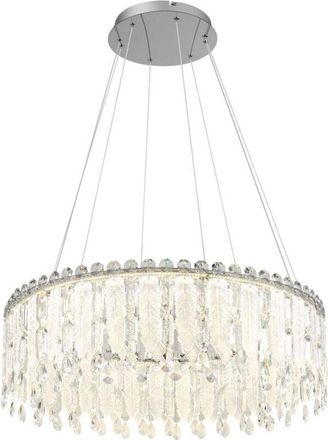 Globo Lighting L&aacute;mpara Colgante - Klunka - Cromo - Vidrio - &Oslash; 80cm - Led