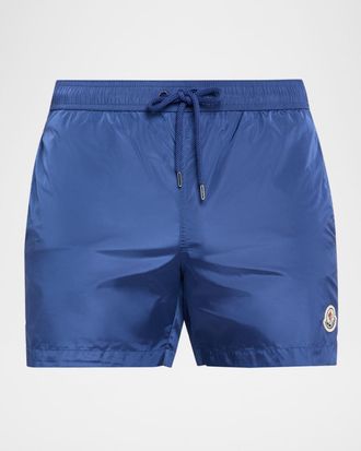 Moncler Men & apos;s Drawstring Swim Shorts