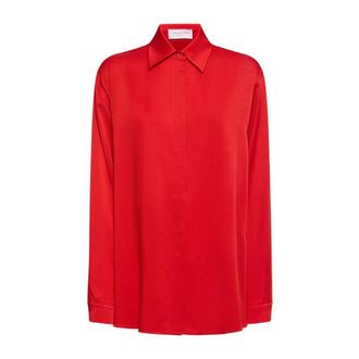 Michael Kors Mujer, Blusas y Camisas, Rojo, Talla: 2XS