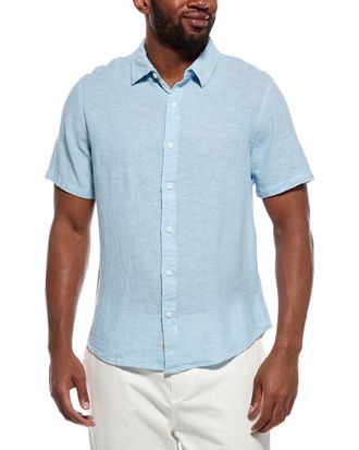 Onia Standard Linen-Blend Shirt