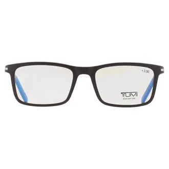 Tumi Reading Rectangular Mens Eyeglasses VTU800 BLA 53 200