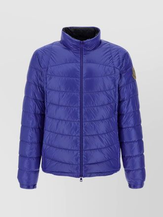 Moncler padded jacket with elastic cuffs and high collar