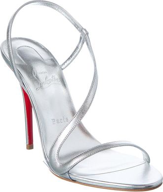 Christian Louboutin Rosa Z 100 Leather Sandal