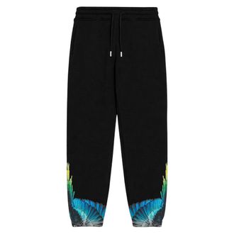 Marcelo Burlon Joggers - male - Marcelo Burlon - Sweatpants - Black - 12 Y - Kids