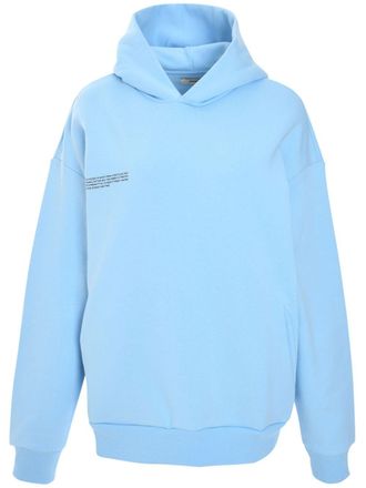 PANGAIA Heavyweight hoodie - women - Organic Cotton/Recycled Cotton - L - Blue