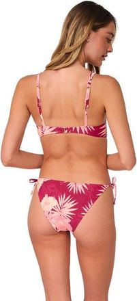 Swim Systems McKenna Tie Side Bikini Swim Bottoms in Ruby Bay at Nordstrom, Size X-Small