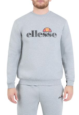 Ellesse Sweatshirt ELLESSE CORVARO SWEATSHIRT, Herren, Gr. XXL, light grau m, Obermaterial: 79% Polyester, 16% Viskose, 5% Elasthan, Sweatshirts Sweatshirt