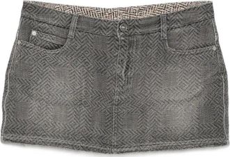 Ermanno Scervino Denim Skirt