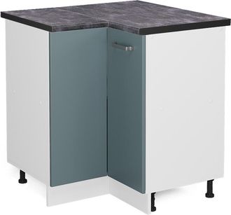 Vicco Armario De Esquina R-line, Gris Azulado, 75.6 Cm, Et Antracita
