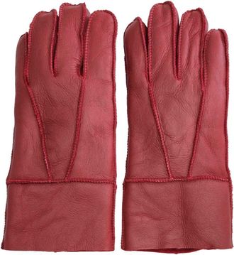 TruClothing Sheepskin Napa Leather Gloves Wool Shearling Lined Warm