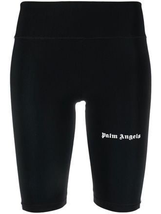 Palm Angels Shorts da ciclismo - Nero