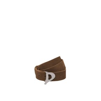 Dondup Belts, female, Brown, Size: 75 CM Cintura H. 3cm