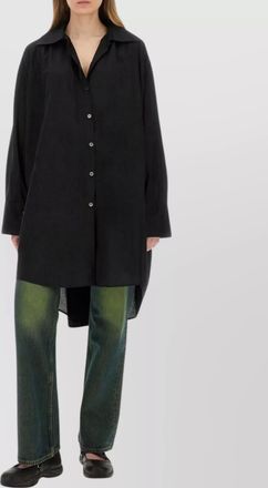 Our Legacy gale dress with cuffed sleeves and loose fit