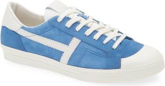 Tom Ford Jarvis Low Top Sneaker in Cobalt/Off White/Ivory at Nordstrom, Size 10Us