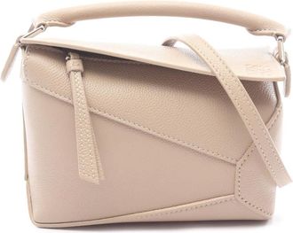 Loewe Pre-owned Loewe Mini Calfskin Puzzle Edge Satchel Ladies V3XKMDGGAWZ50Q77