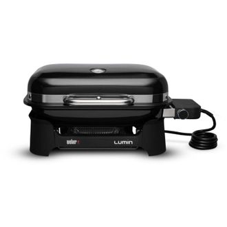Weber Barbacoa El&eacute;ctrica Weber Lumin Compact Negra C&oacute;d. 91010953