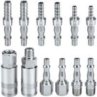 OEM Kit De Acoplamiento Y Conector Macho-hembra Para Manguera De Aire De Compresor, Bsp 1/4 Para Mangueras De 6, 8 Y 10 Mm - Crezuo
