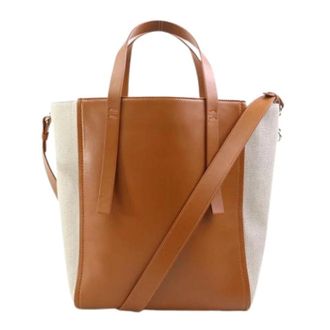 Chlo&eacute; Borsa Tote Pre-owned in Tela - - Pre-owned - Donna - Marrone - ONE SIZE