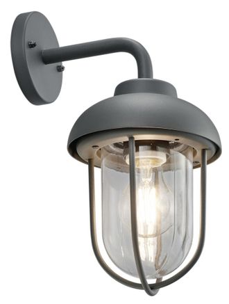 Trio Leuchten Trio Lighting - Duero Antracita Entrada Aplique Glass Lantern