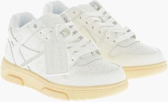 Off-white Low OUT OF OFFICE Leather Sneakers with Contrasting Sole size 36,5