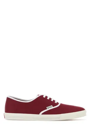 Prada Red Solid Tiziano Sneakers