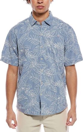 Tommy Bahama Blanca Vines Embroidered Shirt