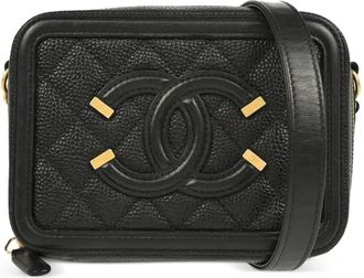 Chanel Borsa a spalla Filigree 2018 - Nero