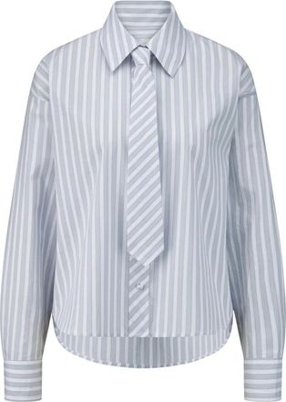 Riani Blusa de Raya con Lazo - Blouses & Shirts - Mujer - Azul - S