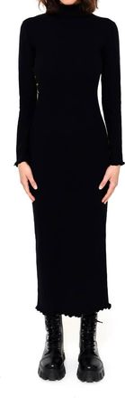 Another Girl Lurex Sun Cutout Maxi Dress In Black