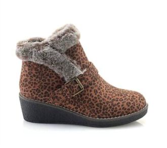 Corkys Footwear Womens Chilly Booties In Brown Leopard