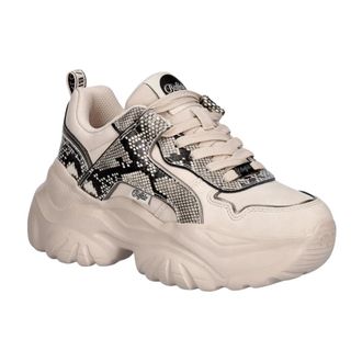 Buffalo Bliss Sneakers - Dames - Schoenen - Beige - Maat: 41 EU